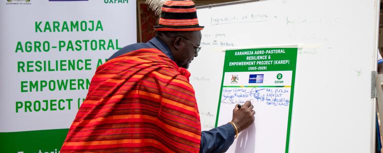 Oxfam launches KAREP project in Kotido
