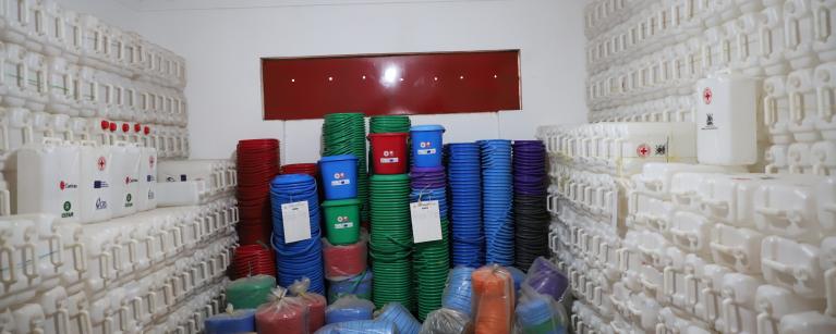 Non-food Items at the Mbale Regional contingency Warehouse