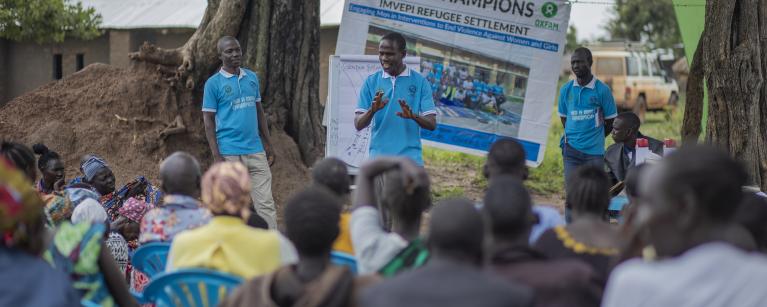 Male champions play an important role in Peacebuilding.