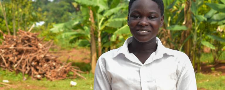 Meet Ajambo Catherine, a student leader leading change at Bukana SS