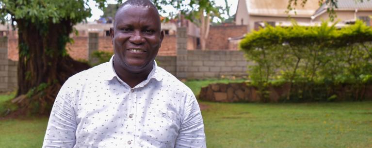 Bulamu Gonza the Senior Probation and Social Welfare Officer of Namayingo district