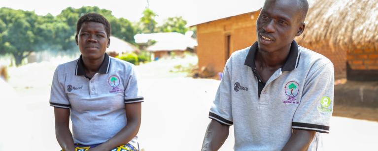 Dorish Okoru and her partner Geoffrey Asili Amazu of Ombokoro parish in Odupi sub-county were supported under the Combating Food Insecurity to setup a Poultry venture after Kuroiler birds.