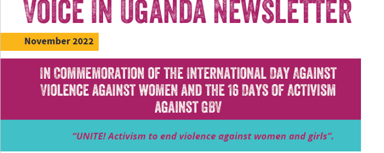 Voice in Uganda Newsletter