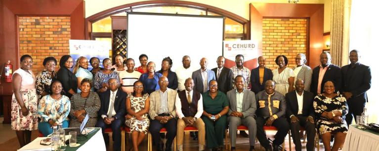 Stakeholders during the meeting with members of parliament 