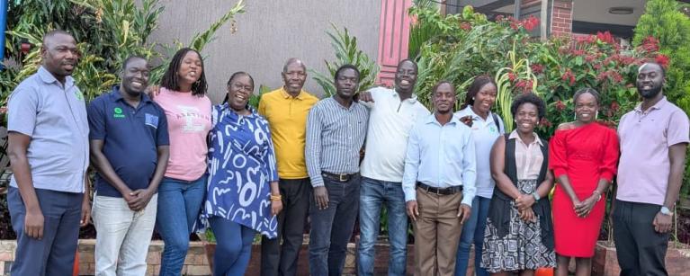 Oxfam Uganda in the meeting