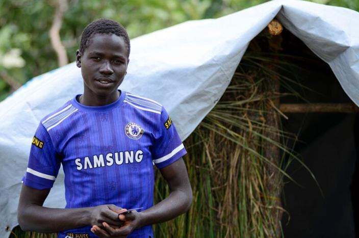 Onen Isaac Luke fled South Sudan and now lives in Bidibidi settlement