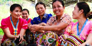 Rural women attending a political leadership workshop. Credit: Oxfam Vietnam 