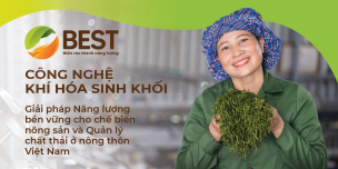 “Công nghệ khí hóa sinh khối - Giải pháp năng lượng bền vững cho chế biến nông sản và quản lý chất thải ở nông thôn Việt Nam” 