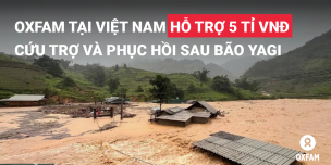 Oxfam tai Viet Nam ho tro 5 ty VND cuu tro va phuc hoi bao Yagi