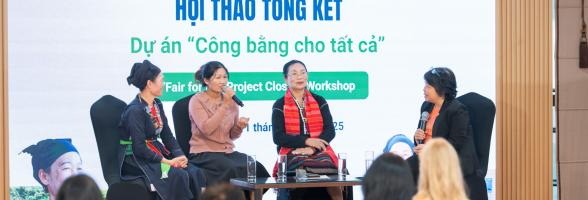 Hội thảo tổng kết dự án công bằng cho tất cả oxfam