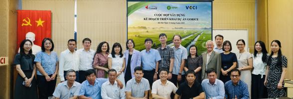 VCCI and Oxfam develop GoRice Project implementation plan to promote a low-emission rice value chain in the Mekong Delta