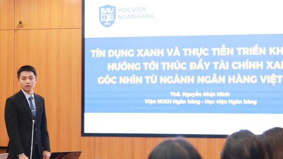 Promoting green and sustainable finance in Vietnam’s commercial banks