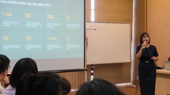 Nguyen Thi Thanh Huyen, Project Coordinator at VCCI