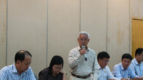 Pham Thai Binh, Chairman of the Board of Directors of Trung An High-Tech Agriculture Joint Stock Company, highly appreciated the relevance and timeliness of the GoRice Project, emphasizing the importance of its swift implementation to support the transition toward a sustainable and low-emission rice value chain in the Mekong Delta.