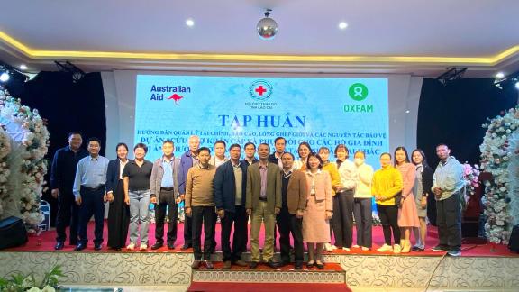 Oxfam advances 28.6 billion VND relief efforts following Typhoon Yagi