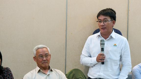 Vo Van Vang, Deputy Director of the Vinh Binh Raw Material Area at Loc Troi Group