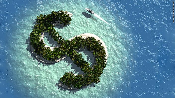 Tax havens. Credit: CNN Money