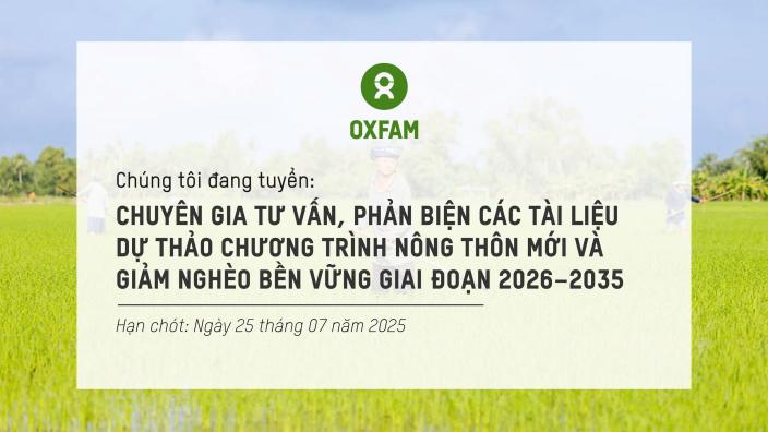 Chuyên gia tư vấn, phản biện các tài liệu dự thảo Chương trình Nông thôn mới và giảm nghèo bền vững giai đoạn 2026–2035