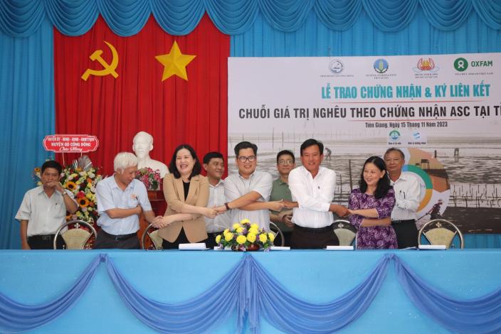 nghêu tre bền vững