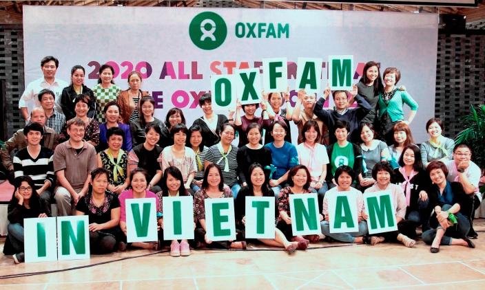 Oxfam in Vietnam staff photo. Credit: Oxfam Vietnam