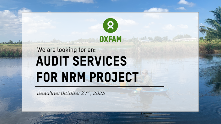 Audit services for NRM project 