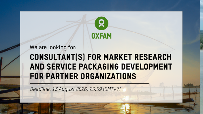 National consultant(s) for market research and service packaging development for partner organizations