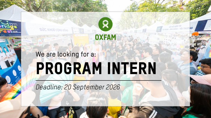 PROGRAMME INTERN oxfam