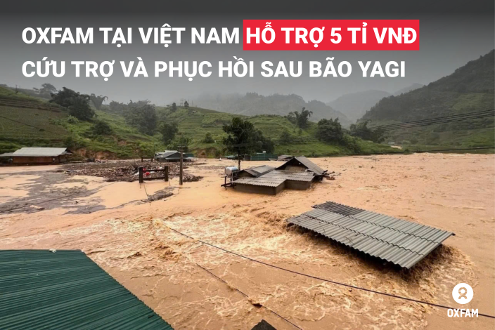 Oxfam tai Viet Nam ho tro 5 ty VND cuu tro va phuc hoi bao Yagi