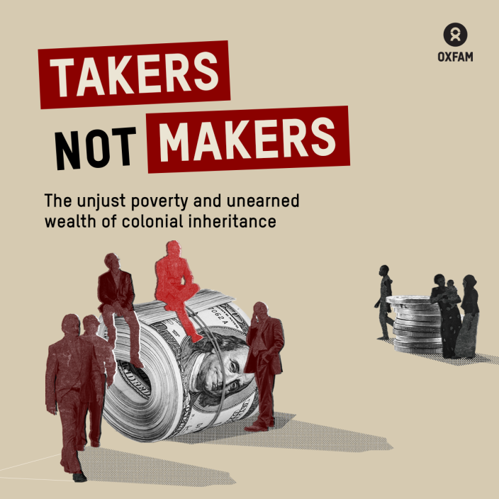 takers not makers oxfam davos 2025