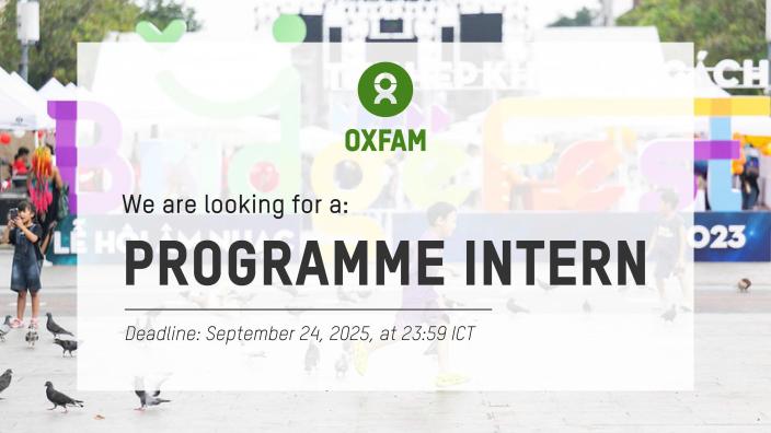 tor program intern oxfam