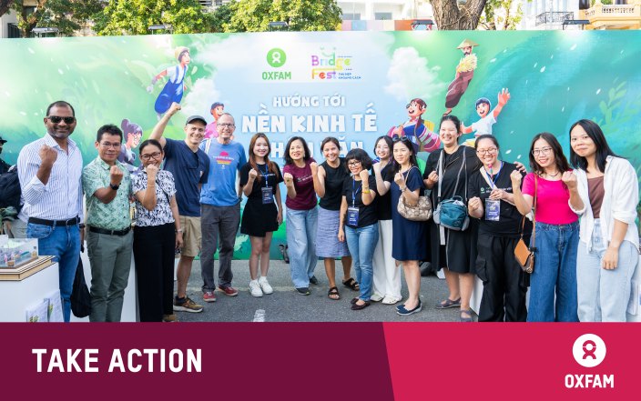 oxfam in vietnam takes action